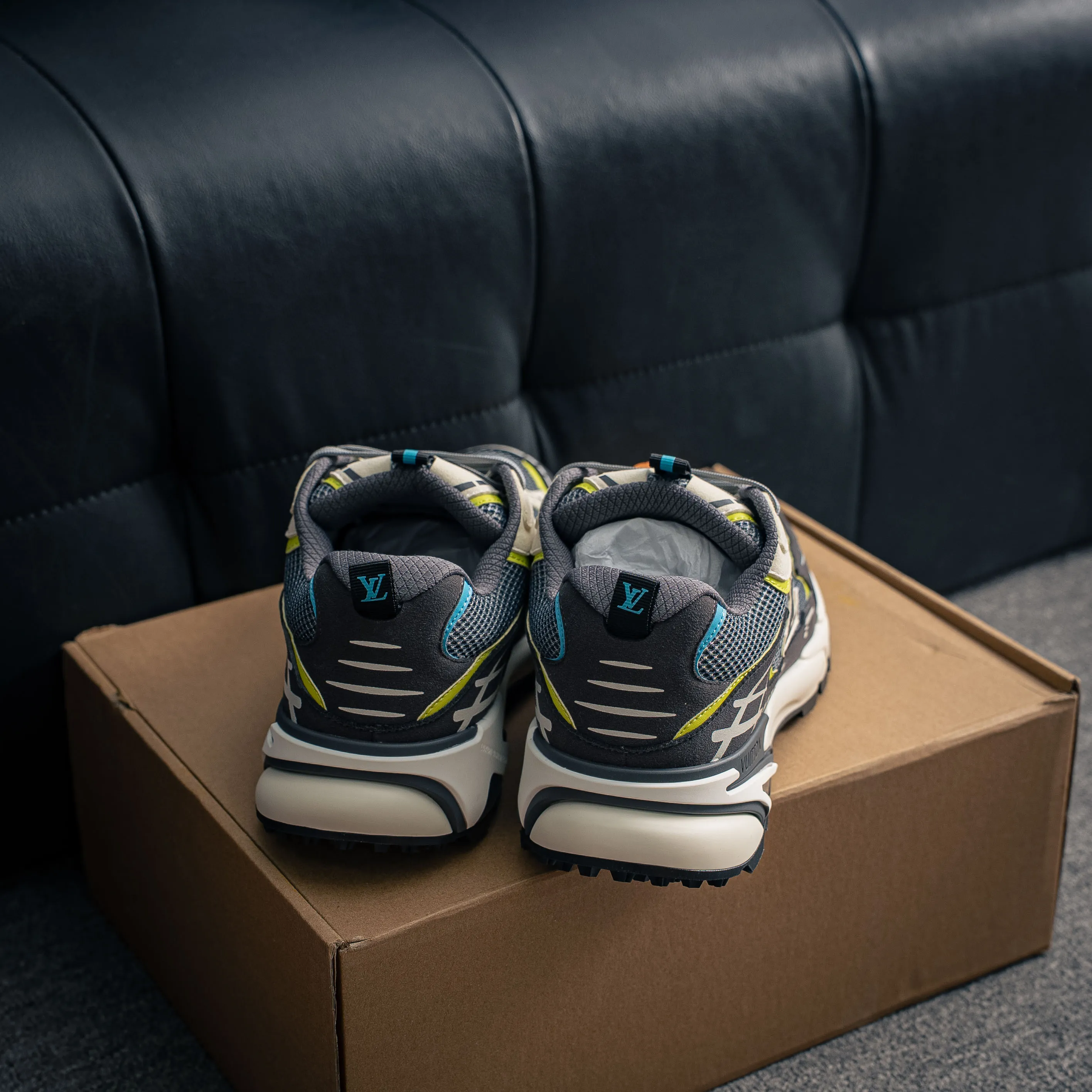 # Lv Tatic Runner Tatic Runner Series Platform Sole Chunky Sneakers， Retro Shoes ， 。Shoes ， "VUITTON